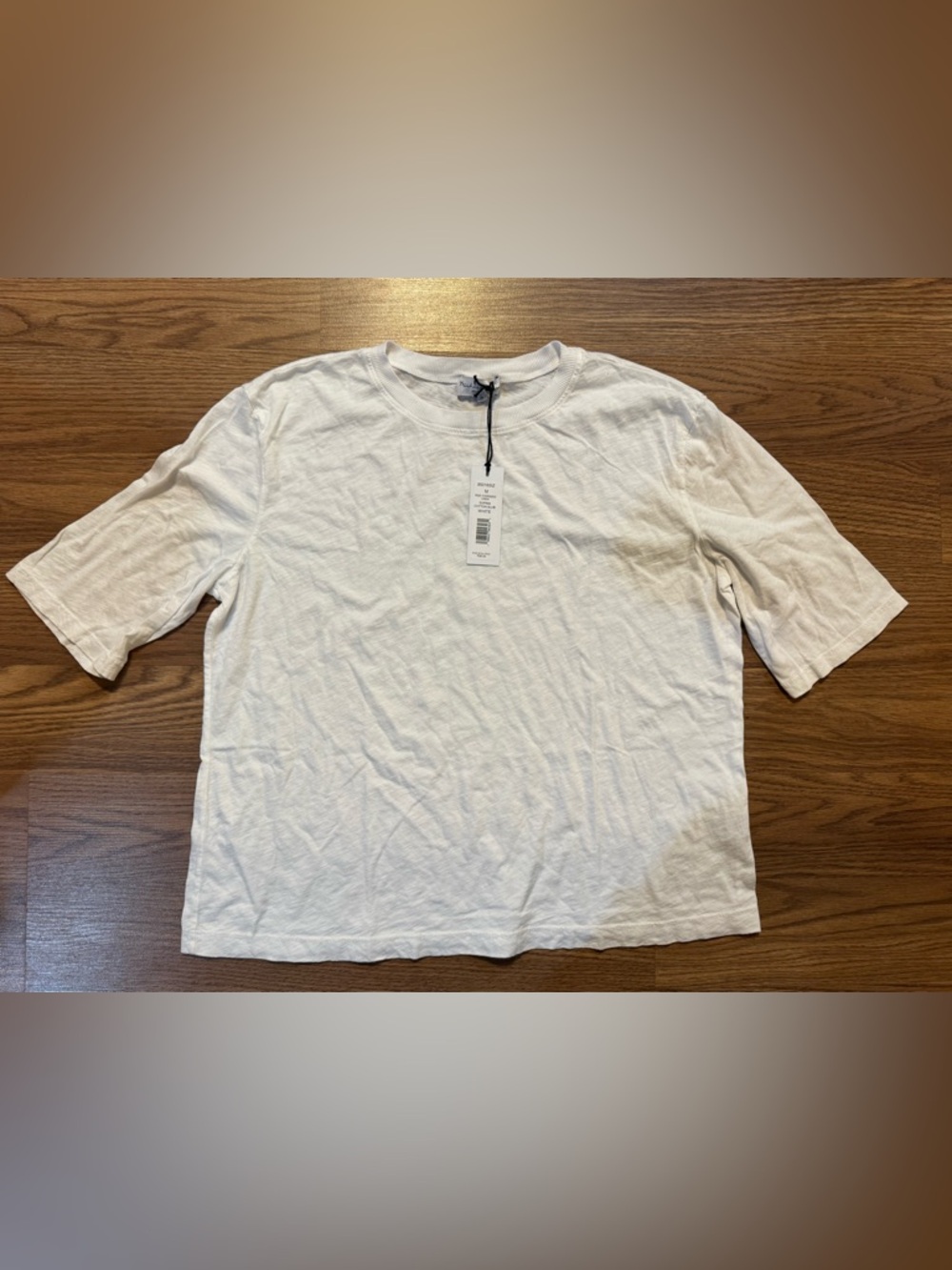 Michael Stars White Short Sleeve Crew Tee
